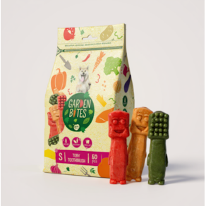 Garden Bites Snacks Vegetarianos - Escova de dentes S 5cm 500gr